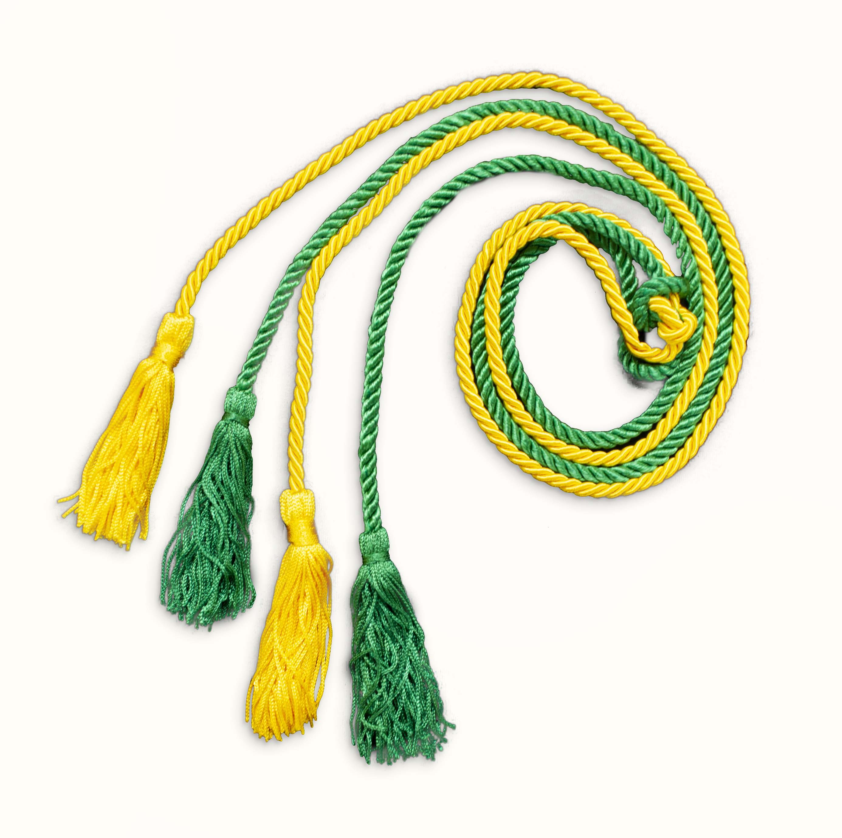 Green and Yellow Honor Cords